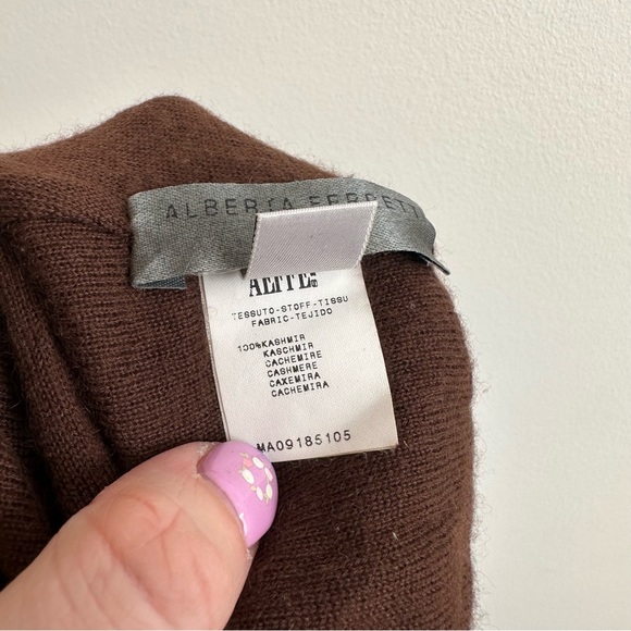 ALBERTA FERRETTI cashmere tank top - Picture 3 of 4